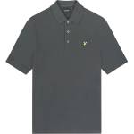 Lyle and Scott Блуза с яка Lyle and Scott Basic Short Sleeve Polo Shirt - Gunmetal W635