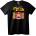 NOONEBRAND Тениска с традиционни мексикански цветове - 2XL, Black
