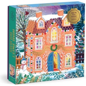 Home Sweet Holidays 500 Piece Foil Puzzle (ISBN: 9780735389175)