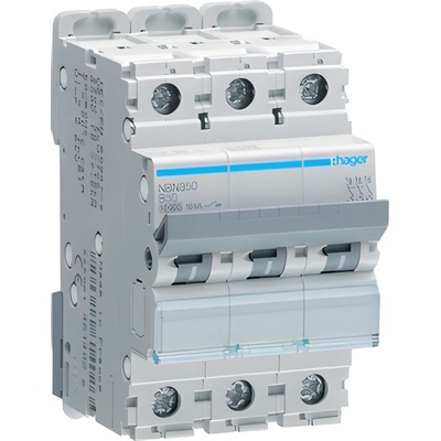 Hager NBN350 3 pól. 50A, char.B, 10 kA