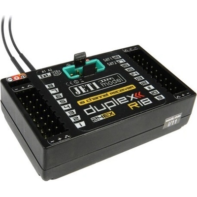 JETI model DUPLEX EX R18 + prijímač DRsat 2,4Ghz