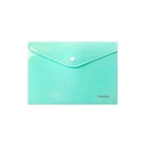 Biurfol Plastic briefcase with latch A5 green Biurfol (TKP-A5-04)
