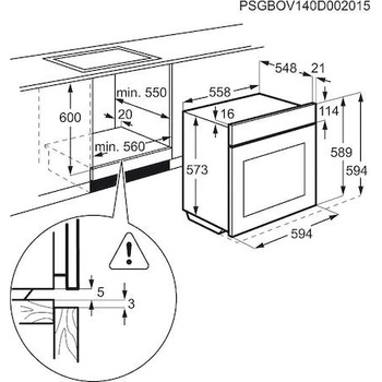 Image 1 of Electrolux EOG2102AOX