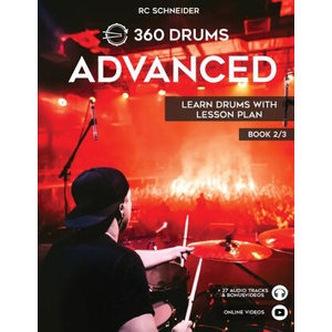 ADVANCED - Learn Drums with Lesson Plan (ISBN: 9783949357152)