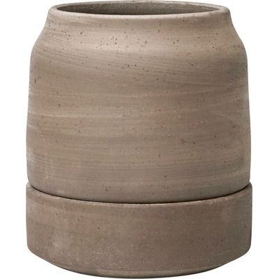 Bergs Potter VIG14S Samozavlažovací květináč Viva 14 cm, šedý
