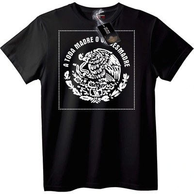 NOONEBRAND Тениска Мексиканска Майчина Гордост - 2XL, Black
