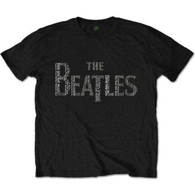The Beatles Drop T Songs Black S Риза (BEATTEE246MB01)