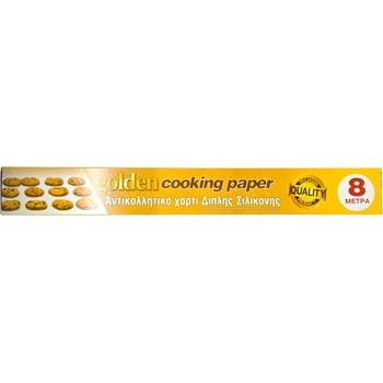 Golden хартия за печене, 8 метра, Бяла, 1 брой