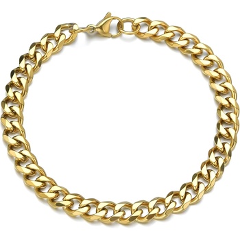 HARAHU Ръчна верига kr-34822 - Златна / 23см / 5мм kp34822 (kr-34822)