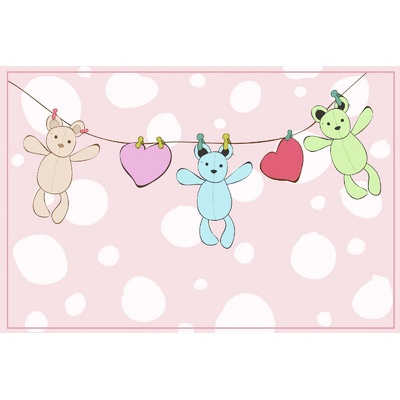 DIMEX ART Флизелинов фототапет раждане на момиче 375 x 250 см