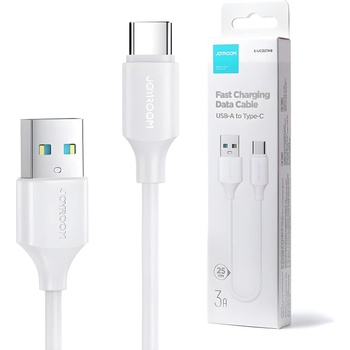 JOYROOM кабел USB - A на USB - C - 0.25m - Бяла KP31118 (31118)