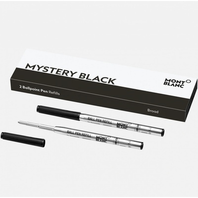 Montblanc 128212 2 náplně do kuličkového pera černé Mystery Black B