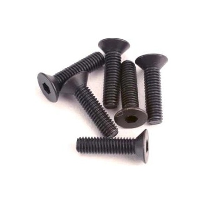 Traxxas винт с вътрешен шестостен M3x12mm потъваща глава (6)