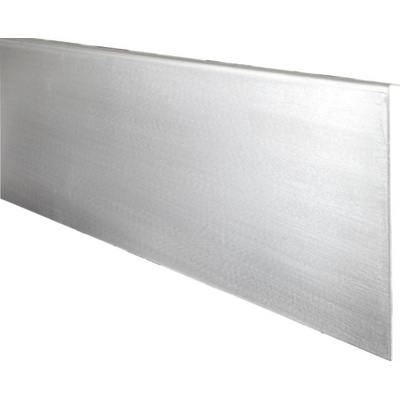 Krycí lišta z nerezové oceli pro hliníkový kotvicí profil pro skleněné zábradlí, délka 2,5 m, AISI304 – Hledejceny.cz