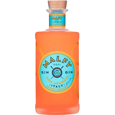 Malfy Gin Con Arancia 41% 1 L (čistá fľaša)