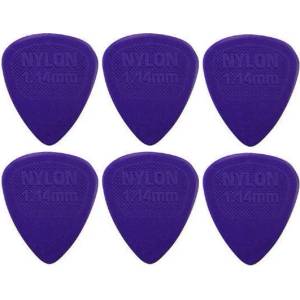 Dunlop 443R 1.14 Nylon Midi Standard 6 Перце за китара (<![CDATA[443R114-6PACK-SET]]>)