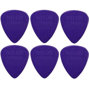 Dunlop 443R 1.14 Nylon Midi Standard 6 Перце за китара (443R114-6PACK-SET)
