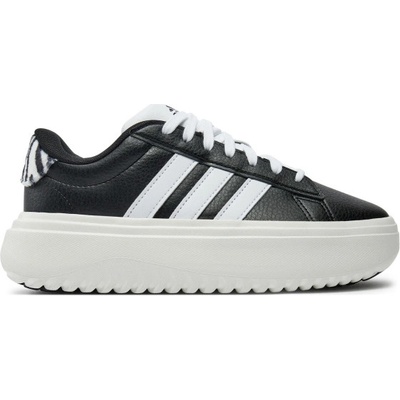 adidas Grand Court Platform core black/cloud white/core white Černá