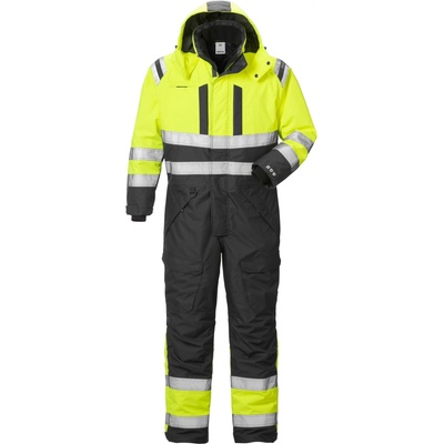 Fristads 8015 GTT výstražná Airtech zimná kombinéza fluorescenčná žltá/čierna S