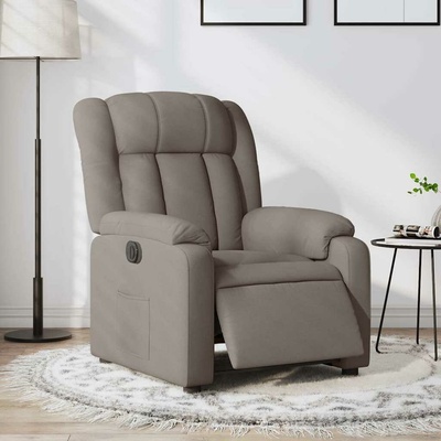 vidaXL 3205292 Elektrické polohovací textil taupe