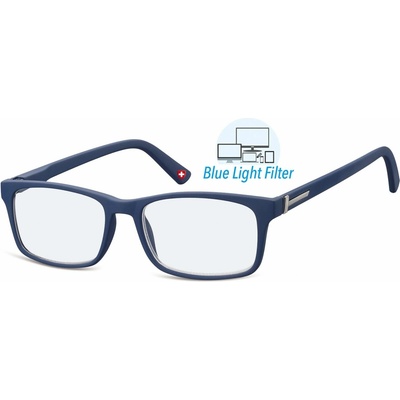 Montana Eyewear brýle na čtení a na počítač BLF73B modré