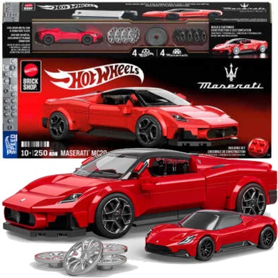 Mattel Hot Wheels Speed Series Brick Shop Maserati Mc20