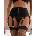 SuperLove Flirty Lace Garter Belt 5196 Black XS/S