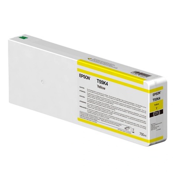 Epson T55K400 UltraChrome HDX/HD жълта мастилена касета 700 мл (C13T55K400)
