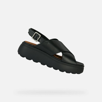 Geox Черни дамски сандали Geox Spherica EC4.1 S Geox | Cheren | ЖЕНИ | 41