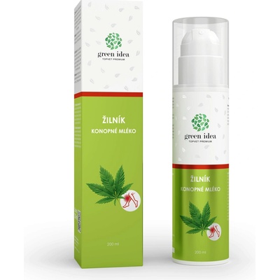 Green idea konopné mlieko Žilník 200 ml