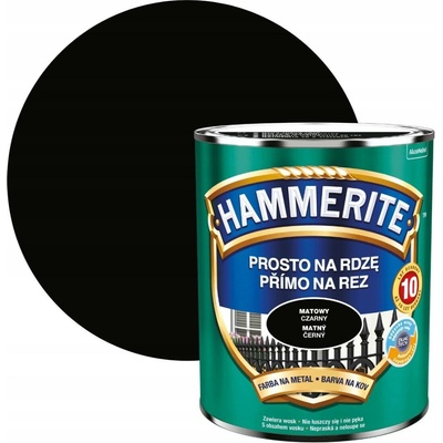 Hammerite na rez matný černý 0,7L