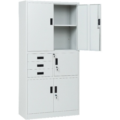 Carmen Метален шкаф Carmen CR-1281 Е K - сив (3580059_2)