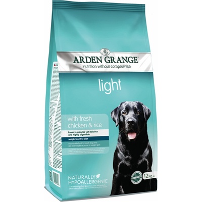 Arden Grange Dog Adult Light with fresh Chicken & Rice 12 kg
