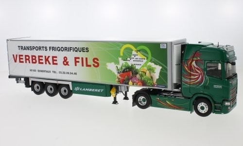 Camion Scania S 500 TPS ARTrans Eligor 1/43 – Blanc, Miniature Collection
