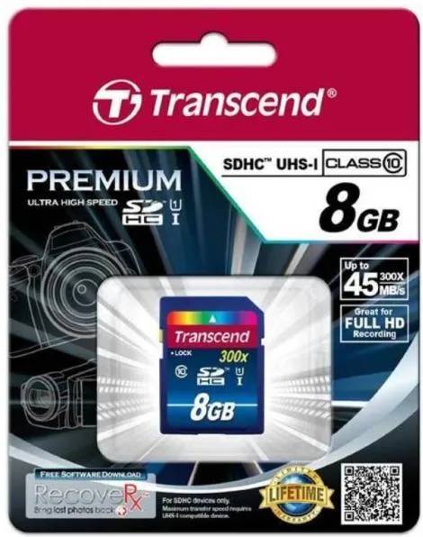 Transcend SDHC 8GB Class 10 TS8GSDU1