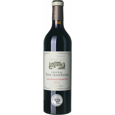 Chateau Tour Grand Faurie Saint-Emilion Grand Cru suché červené 2016 15,5% 0,75 l (holá láhev)