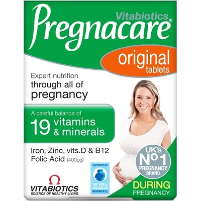 Vitabiotics Pregnacare Original, 30 таблетки, Vitabiotics
