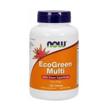 NOW Еко грийн мулти - Eco Green Multi - 120 таблетки, NOW FOODS, NF3792