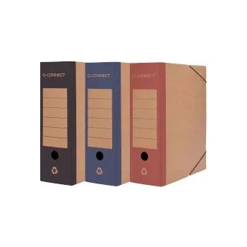 Image 1 of Q- Connect Кутия картон с ластик 25х33х10см