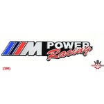  Емблема -Надписи - ///MPower Racing (19020) ('254642)