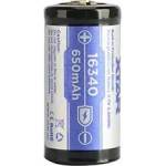 NITECORE Акумулаторна батерия CR-123, LiIon, 3.7V, 16340, 650mAh, XTAR (XTAR-BR-CR123)