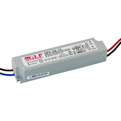 GLP GPV zdroj plastový CV IP67 různé typy 12V/24V - 5V, 15W