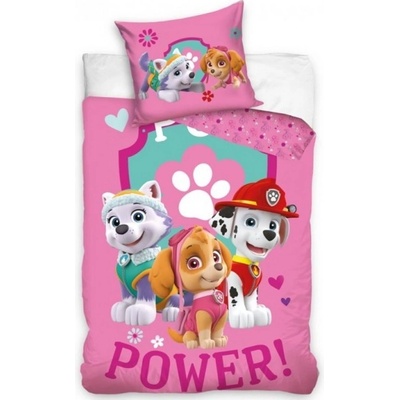 SpinMaster bavlna obliečky Tlapková patrola Paw Patrol ružové 140x200 70x90