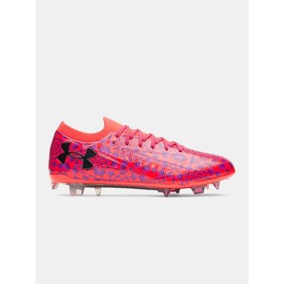 Under Armour UA Shadow Elite 3 FG červená fuchsiová fialová