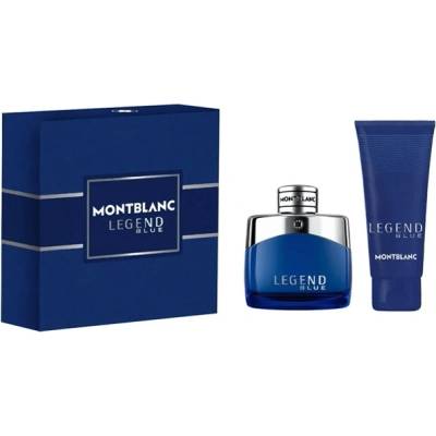 Mont Blanc Legend Blue Комплект (EDP 50ml + SG 100ml) за Мъже