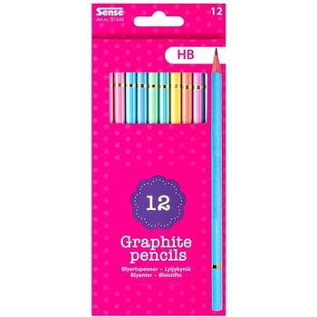 Sense Моливи, черни, hb, 10 броя (21340)