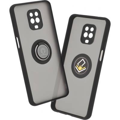 Techsuit Калъф Glinth за Xiaomi Redmi Note 9 Pro/Redmi Note 9 Pro Max - Черен KP29971