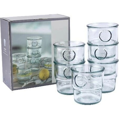 San Miguel Sklenice AUTHENTIC pr 9x9cm box čirá Vidrios Recycled Glass 6 x 300 ml