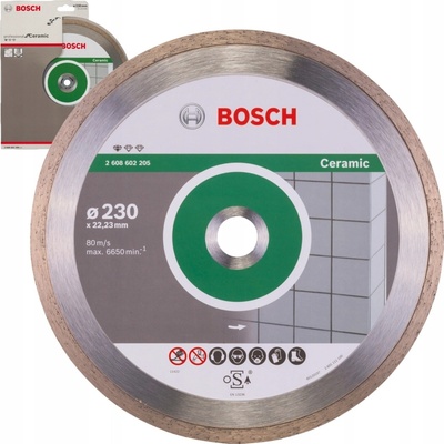 Řezný kotouč na dlažbu Bosch 22,2 x 230 mm 2608602205