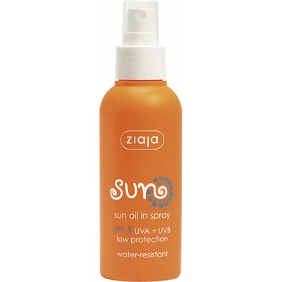 Ziaja Sun olej na opaľovanie spray SPF6 125 ml